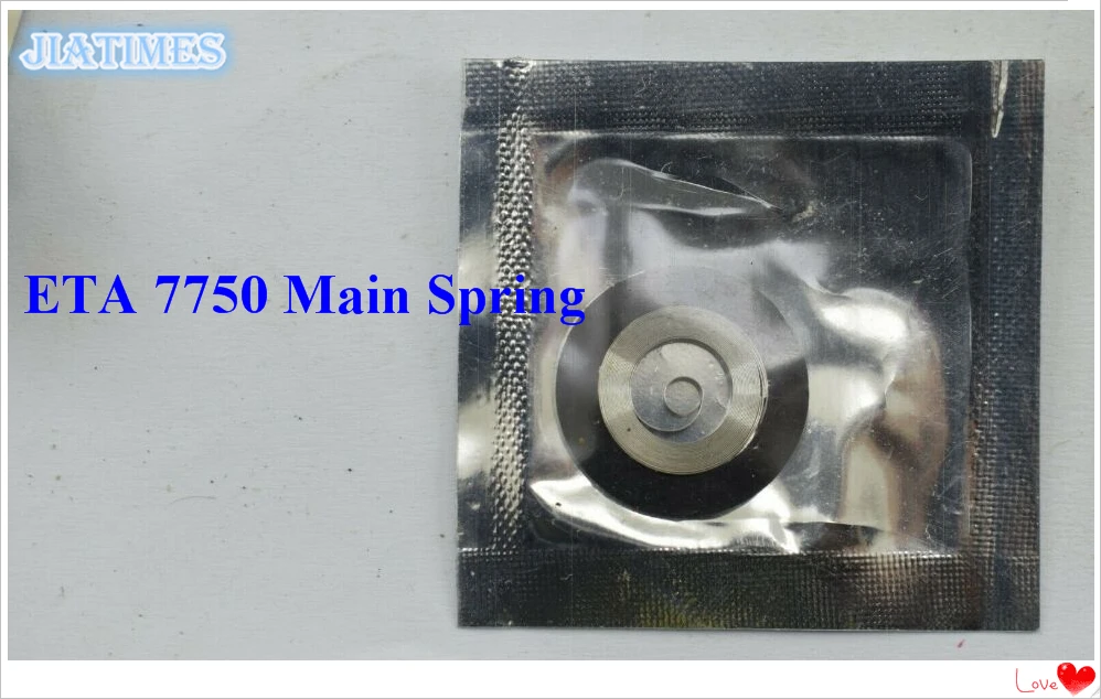 

Free Shipping 1 PC ETA 7750 Main Spring Automatic Chronograph for Watch Repair