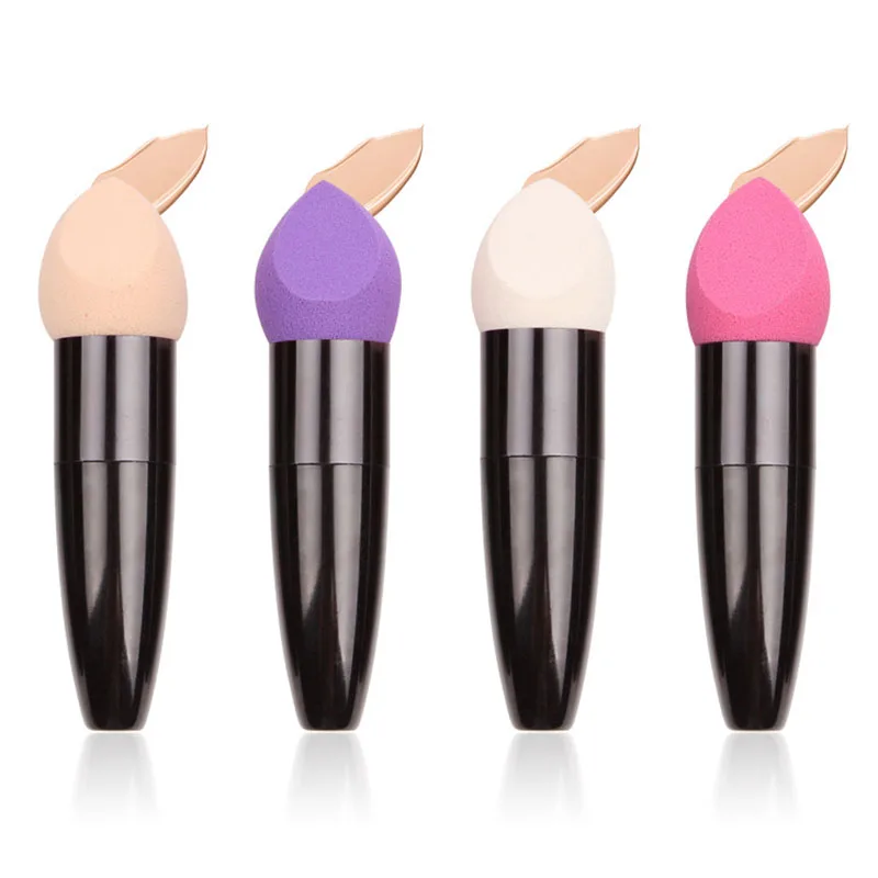 

Poundation Brush Sponge Puff Beauty Makeup Cosmetic Brush With Sponge Head