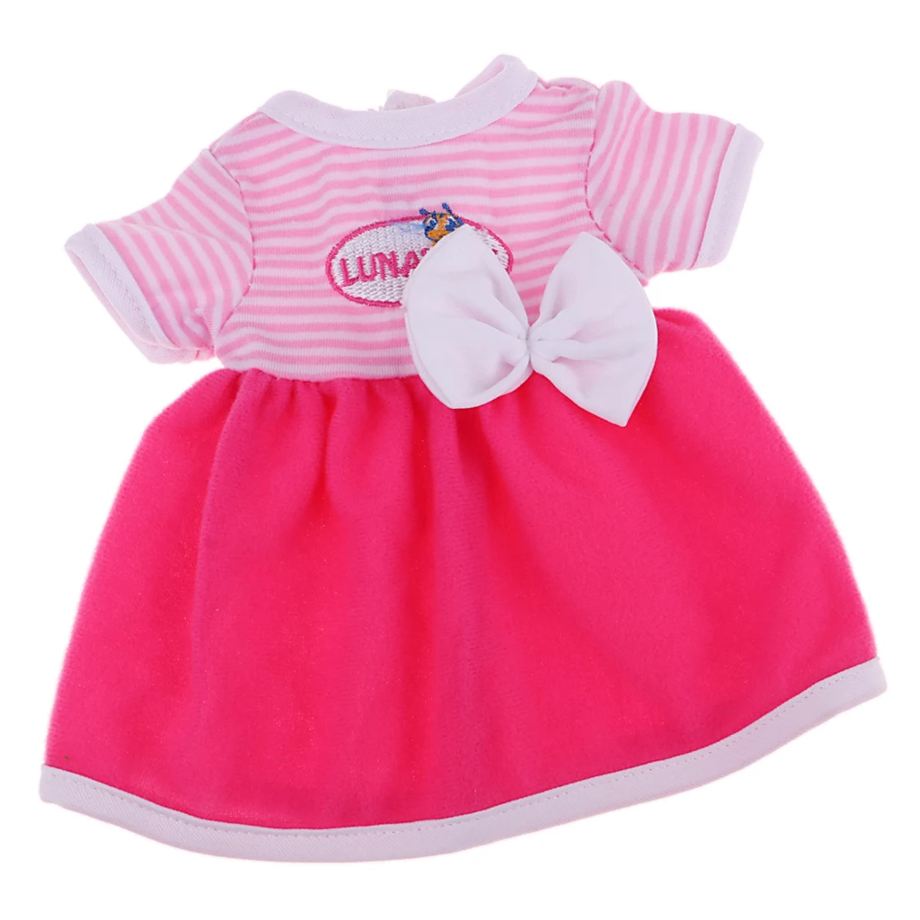 4 Set Handmade Fashion Dress Accessories for 25cm Mellchan Baby Dolls 9-11inch Reborn Girl Doll Accessory