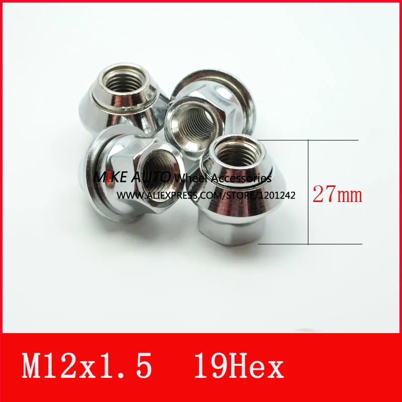 20PCS Opened M12x1.5 PCD Wheel Lug Nut HEX19(3/ 4") FOR FORD Mondeo