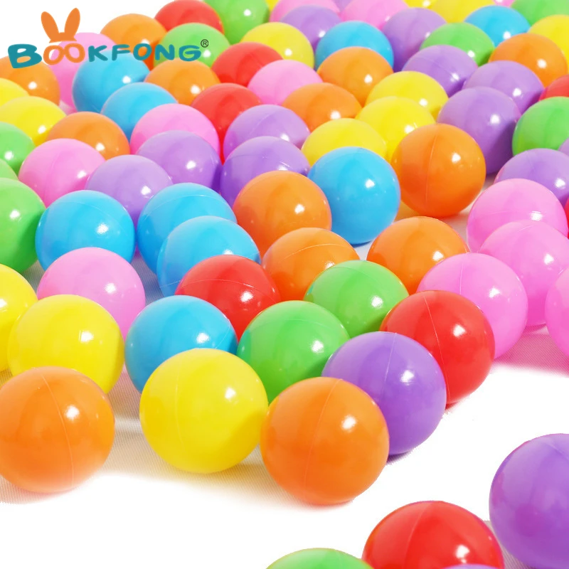 BOOFKONG 10 шт Экологичный красочный мягкий пластиковый водный бассейн Океанский волнистый шар детские забавные игрушки воздушный шар для снятия стресса для занятий спортом на открытом воздухе