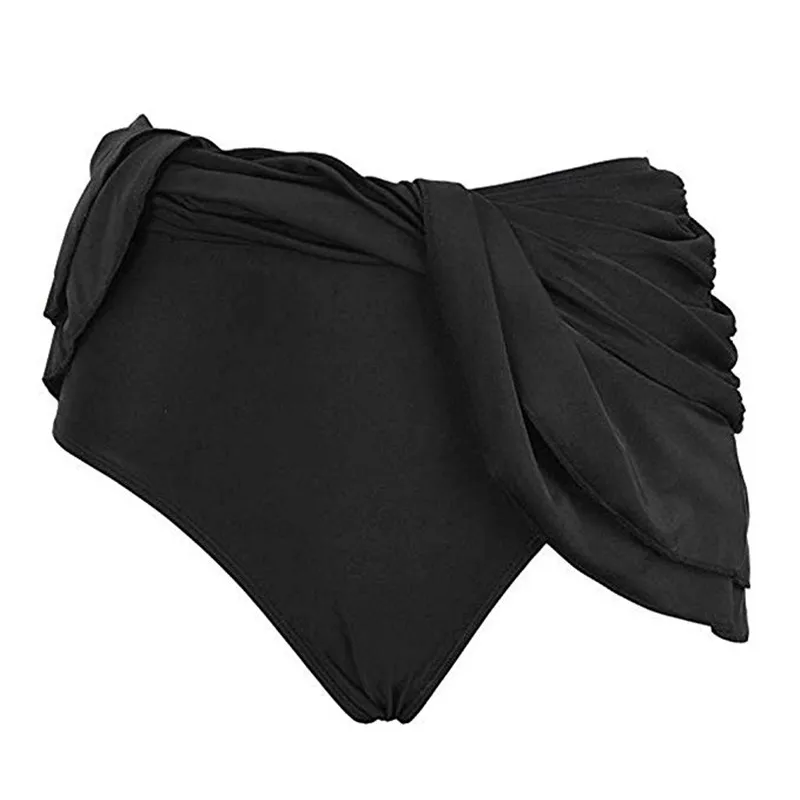 XXXL XXL XL Женская юбка с завышенной талией, рубашка, купальники с оборками, женский летний купальник, пляжный сексуальный