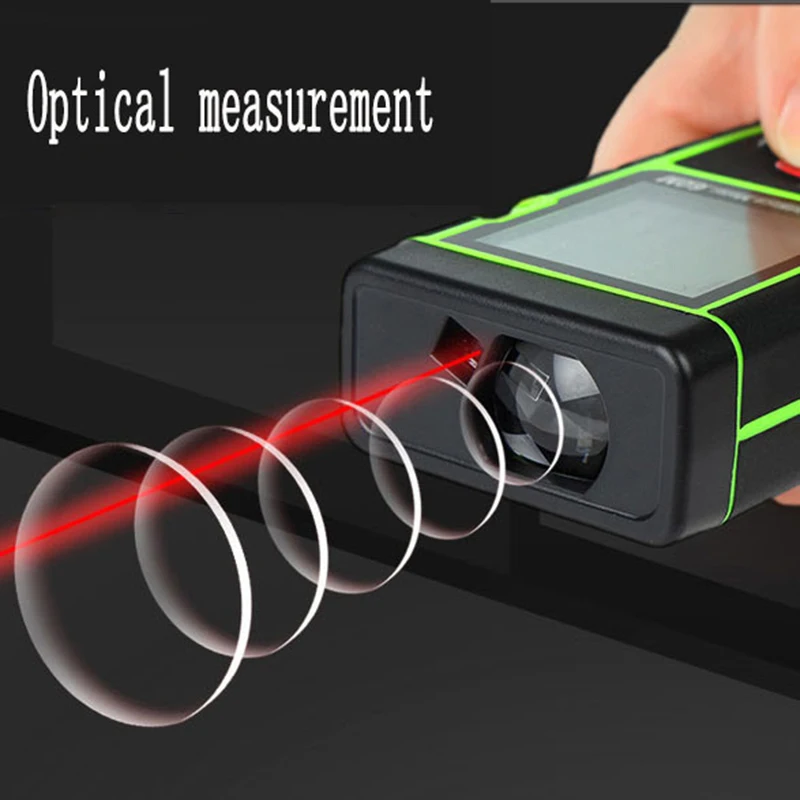 40 м оптические инструменты ручной прецизионный Инфракрасный измерительный номер цифровой измеритель расстояния электронная линейка лазерный дальномер