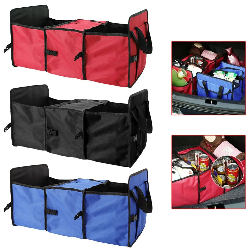 Складная автомобильная коробка для хранения автомобильный органайзер с