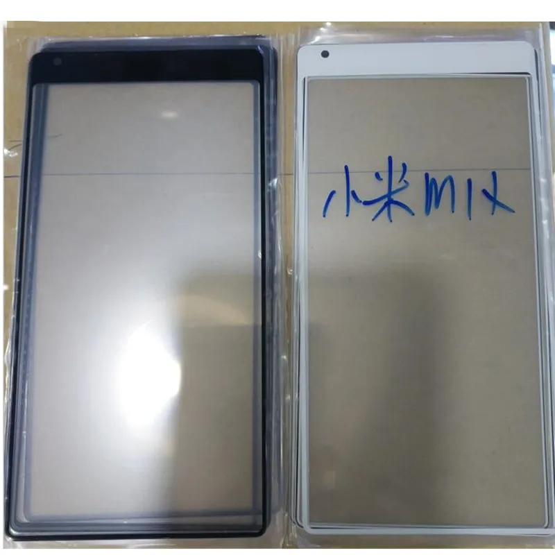 

50pcs /Lot 6.4" NEW For Xiaomi Mi Mix Touch Screen Panel Front Outer Glass Lens Replacement Part for Xiaomi Mix