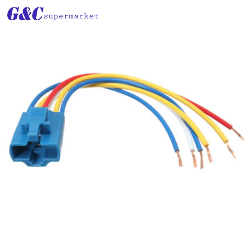 

1 Pcs Wiring Socket Plug For 22mm 6 Pin Metal Push Buttons Switch Wire Socket