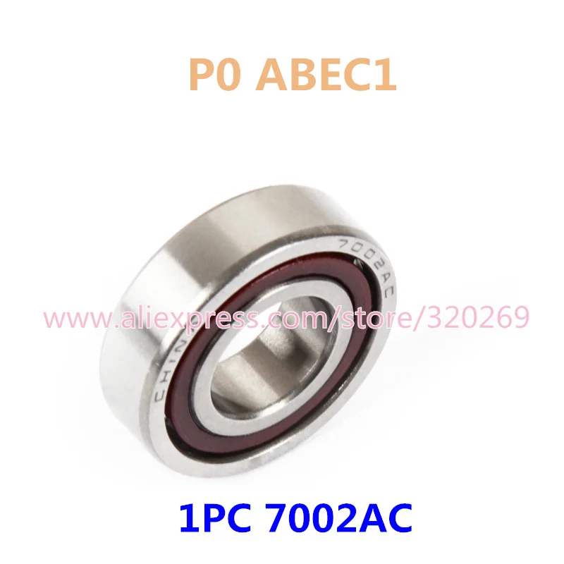 

7002AC 7002 Angular Contact Bearings speed Spindle Bearing CNC P0 P5 ABEC-1 ABEC5 15x32x9mm Engraving machine