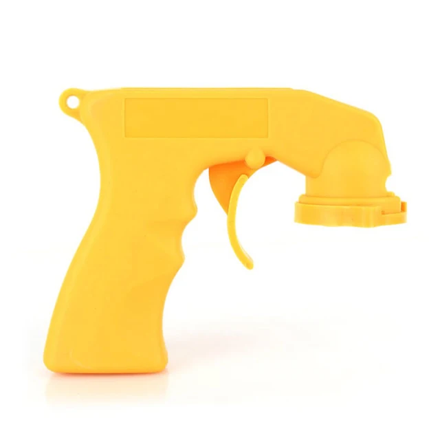 Aerosol Spray Gun Handle with Full Grip Trigger Locking Collar 3