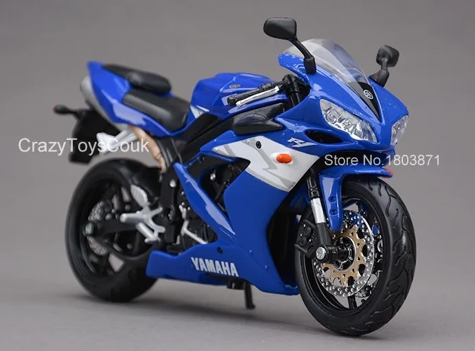 Maisto YAMAHA YZF R1 1:12 мотоциклы литой металл мотоцикл модель игрушки в коробке для детей