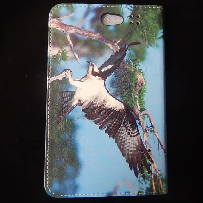 

Myslc printed colorful patter PU leather case Cover for Perfeo 7042 3G 7 Inch Tablet