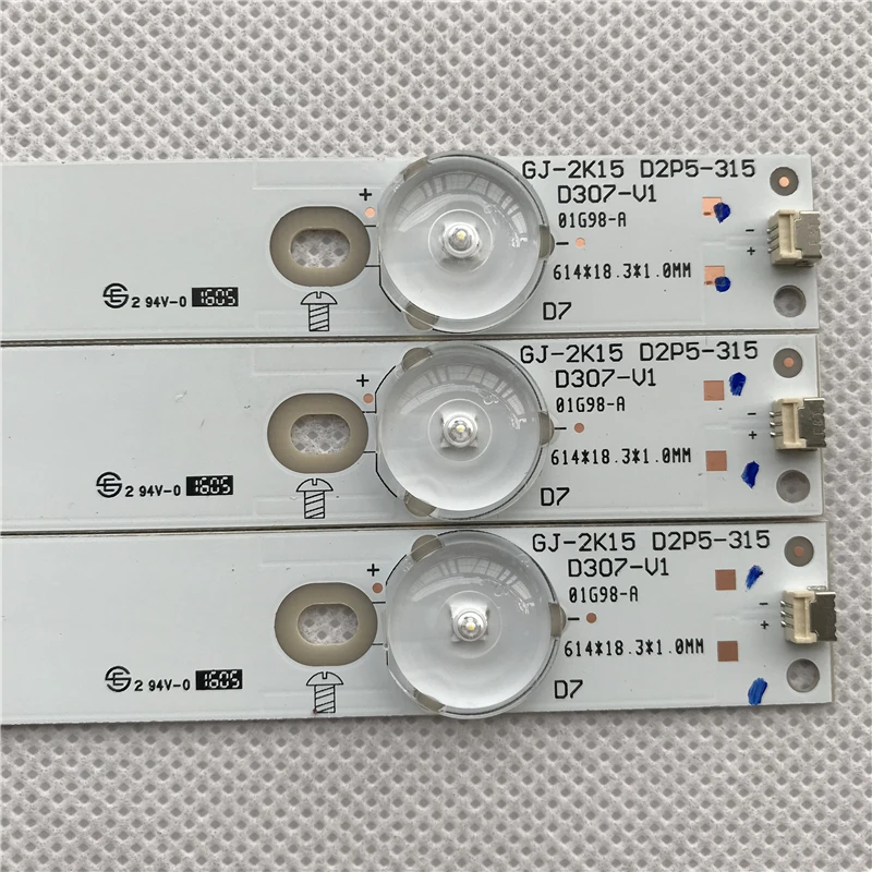 614 мм Светодиодная лампа с подсветкой для LBM320P0701 FC 2 32PFK4309 32PHS5301 TPT315B5 LB F3528 GJX320307 HT3250M