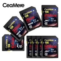 micro sd CeaMere כרטיס SD 256G 128GB 64GB 32GB 16GB XC HC Flash Memory Card מחלקה 10 UHS-I Micro SD כרטיס 128GB עבור מצלמה Drop Shipping (5)
