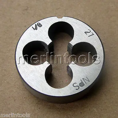 1/8 "-27 NPS прямая плашка для труб 1/8-27 TPI