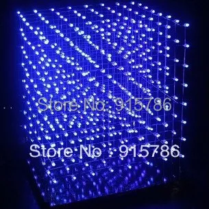 

3D8 light cube (parts) Pegboard / 3D8S handmade version 5a60s2 +573 +2803 3mm round LED / CUBE8 8x8x8 3d led cube