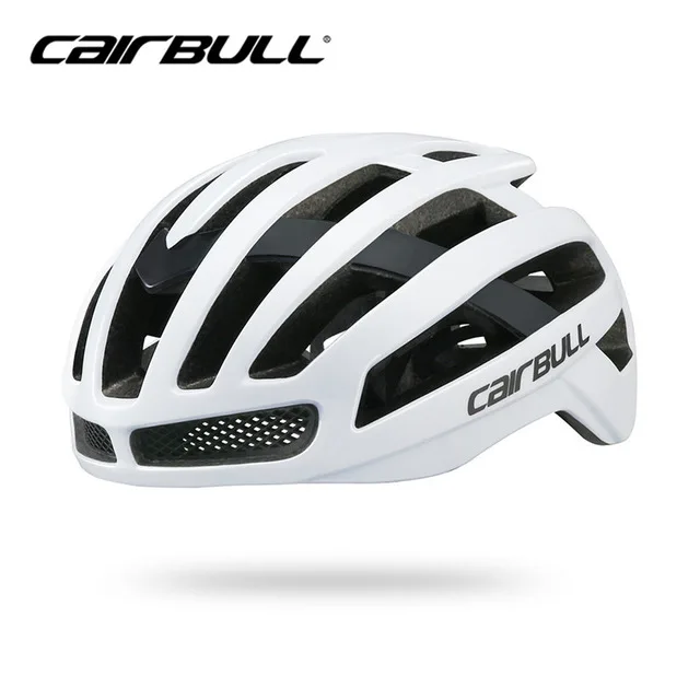 Cairbull 220 г скоростной Aero дорожный велосипедный шлем гоночный велосипедный спортивный защитный шлем tt в форме ультра светильник аэродинамический шлем - Цвет: Белый