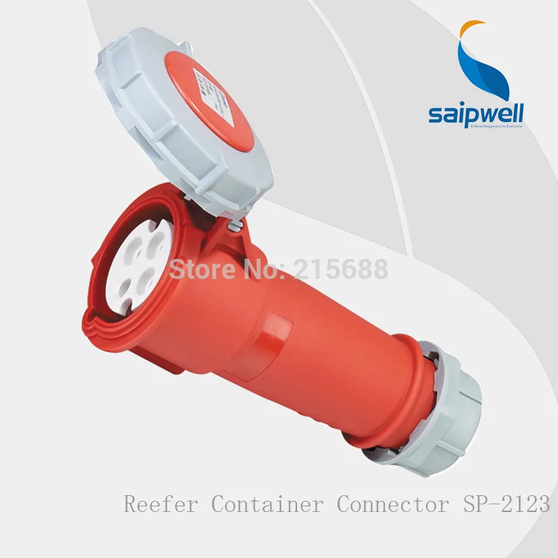 

HOT Sale CEE/ICE 32A 4P 3H reefer container industrial plugs and connector SP-2177
