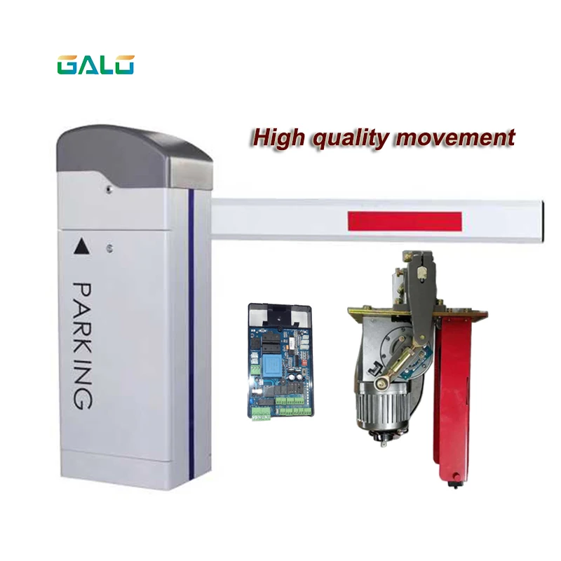 

High quality automatic fence door LED arm barrier door controller (optional)