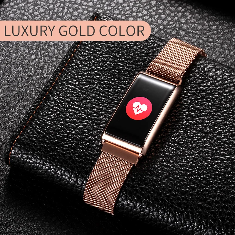 R02 Woman fashion Bluetooth smart watch heart rate blood pressure oxygen monitoring fitness tracker for android IOS pk x3 watchs