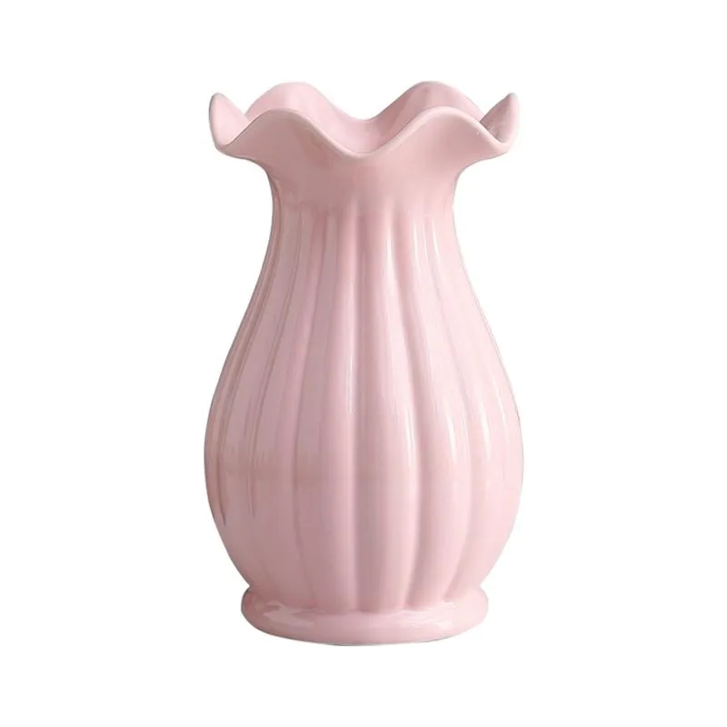 

1 Piece Ceramic Flower Holder Lovely Jardiniere Home Decoration Ceramic Vase R1051