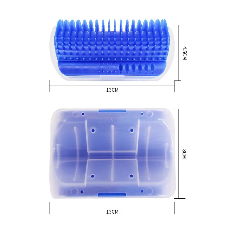 Инструменты для ухода за кошками, щетка для удаления волос, расческа для кошек, собак, настенный угловой массажер, устройство для подравнивания С Кошачьей Мятой, самогруммер