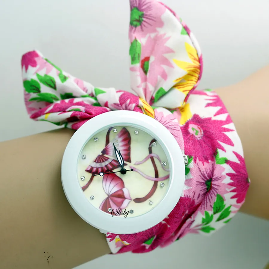 Часы shsby женские цветочные шифоновые|watch f|watch fashionwatch ladies |