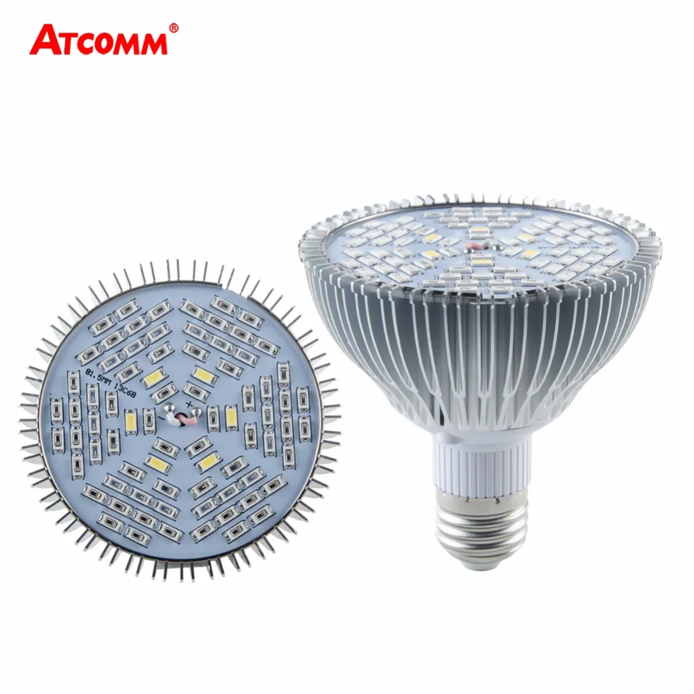 

E27 LED Phyto Lamp Full Spectrum SMD 5730 40 78 LEDs Diode Growing Light Bulbs 85-265V Fitolampy Ampoule LED E27 Grow Lamps