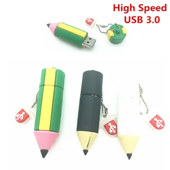 

High Speed USB 3.0 flash drive disk Eyebrow pencil memory stick Pen drive personalized pendrive 4gb 8gb 16gb 32gb student gift