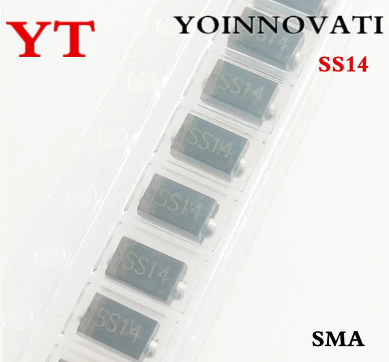 

1000 шт./лот 1N5819 SS14 1A/40V SMA с барьером Шоттки диод лучшее качество