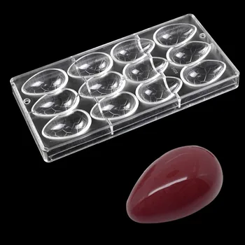 

Baking pastry tools Easter eggs shape polycarbonate chocolate mold , baking mould candy chocolate moulds plastic