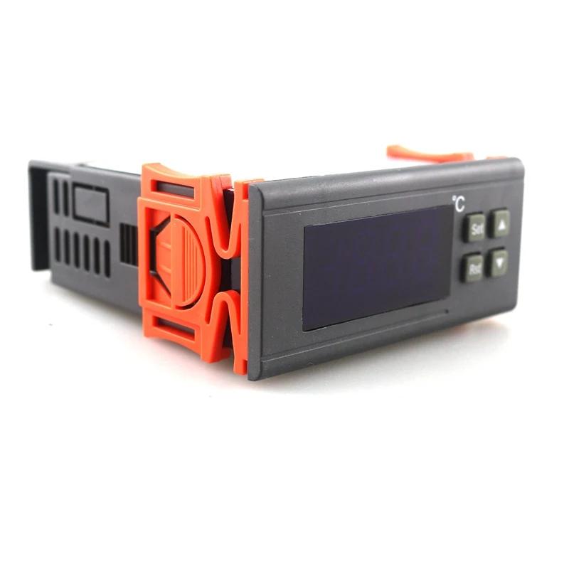 Goedkoop RC 114M Digitale Temperatuurregelaar 220 V 30A 30 ~ 300 C Thermostaat Regulator Relais Uitgang Met Ntc Sensor