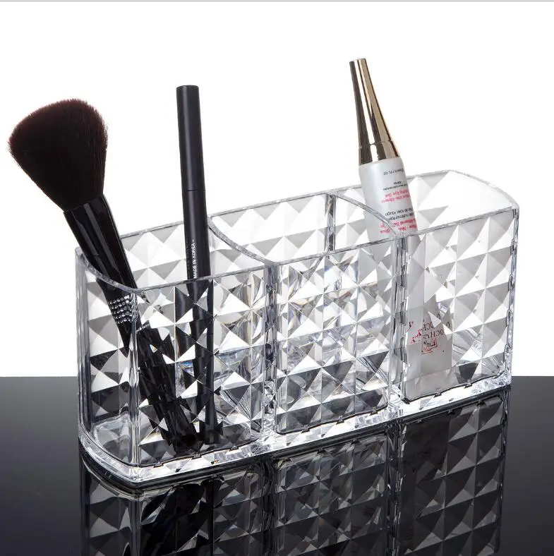 Manicure File Storage Organizer Transparent Acrylic Box Nail Art Case