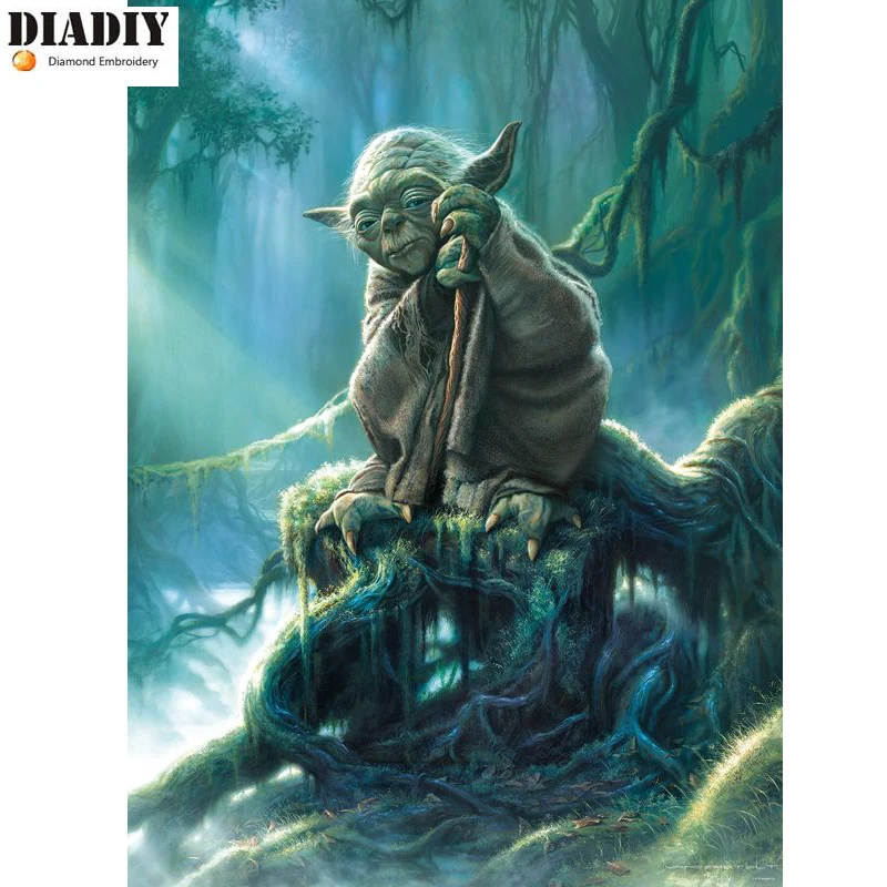

5D DIY Diamond Painting Star Wars diamond Embroidery Animal Cross stitch Embroidery Crafts Decoration gift