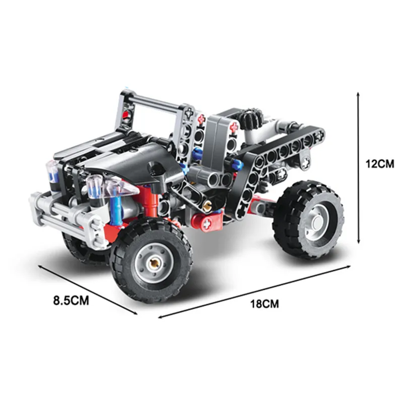 Technic 3342 строительные блоки транспортный джип авангард внедорожник Модель