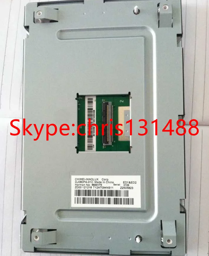 Абсолютно Новый Chimei 8 дюймов ЖК-дисплей DJ080PA-01C экран No.990001775 для автомобиля GPS