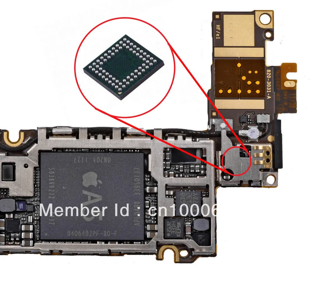 Audio IC Chip 338S0987 Replacement for iphone 4S/4GSin Integrated