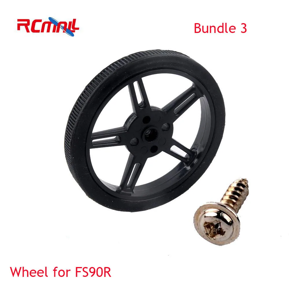RCmall Feetech FS90R сервопривод/колесо 360 градусов непрерывное вращение микро RC