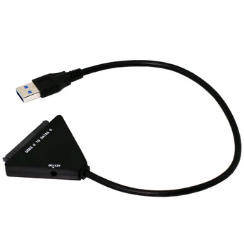 

New USB 3.0 to SATA 3.0 7+15 Pin Adapter For 2.5 3.5 HDD SSD Hard Disk Drive