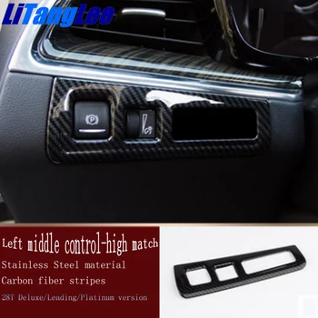 

Litanglee Left Centre Panel Decoration Sticker High Configuration Carbon Fibre For Cadillac XT5 Car Styling