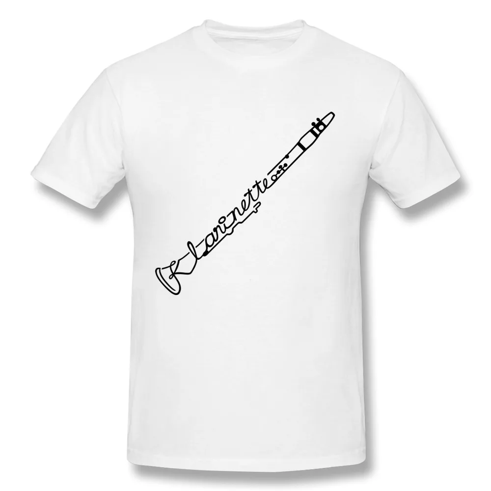 

Clarinet Custom Music Suitable for men and women casual cotton short sleeved T-shirt