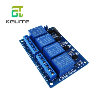 

4 channel relay module 4-channel relay control board with optocoupler. Relay Output 4 way relay module