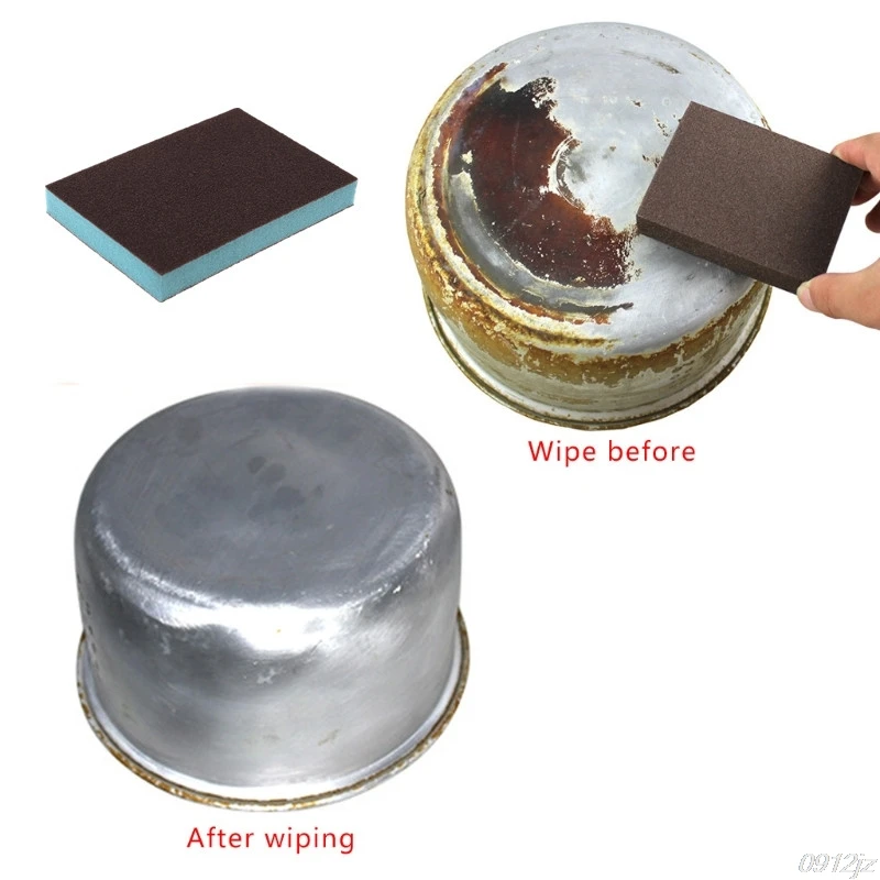 

Nanometer Diamond Sand Sponge Descaling Clean Magic Pan Pot Windows Cleaning Brush Sponge Kitchen Accessories Drop ship qiang