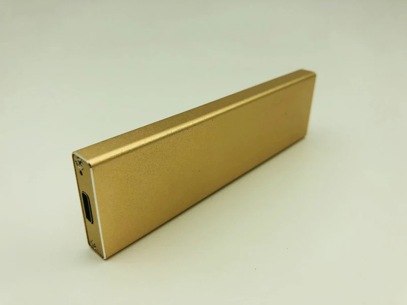USB3.1 Тип-C к NGFF M.2 SSD корпус USB3.1 к M2 SSD HDD Case Box для 2230 2242 2260 2280 жесткий диск Золотой Алюминий HDD Caddy