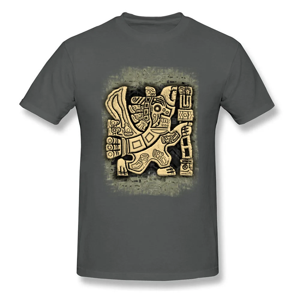 Family Aztec Eagle Warrior Crazy T Shirts Crew Neck Cotton Men Tops Shirts Short Sleeve Summer Fall Crazy Sweatshirts Aztec Eagle Warrior carbon