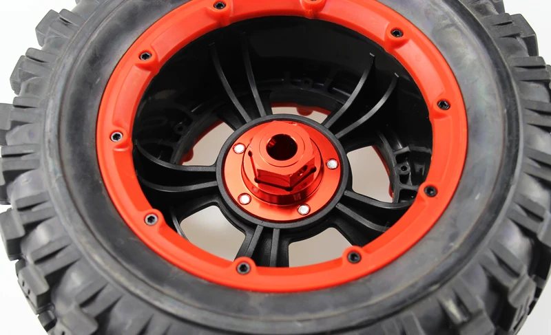 FID RACING 24 мм CNC алюминиевый колесный адаптер для DRAGON HAMMER LOSI 5IVE T DBXL E|Детали и