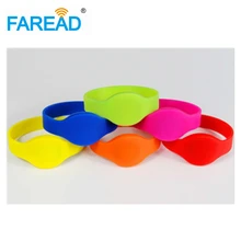 X100pcs 13,56 МГц Ntag203 144 байт NFC чип наручный браслет с технологией радиочастотной идентификации