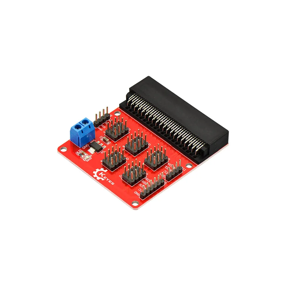 

5pcs micro:bit Sensor Shield Breakout Board module for Python Programming DIY micro:bit Breakout Board