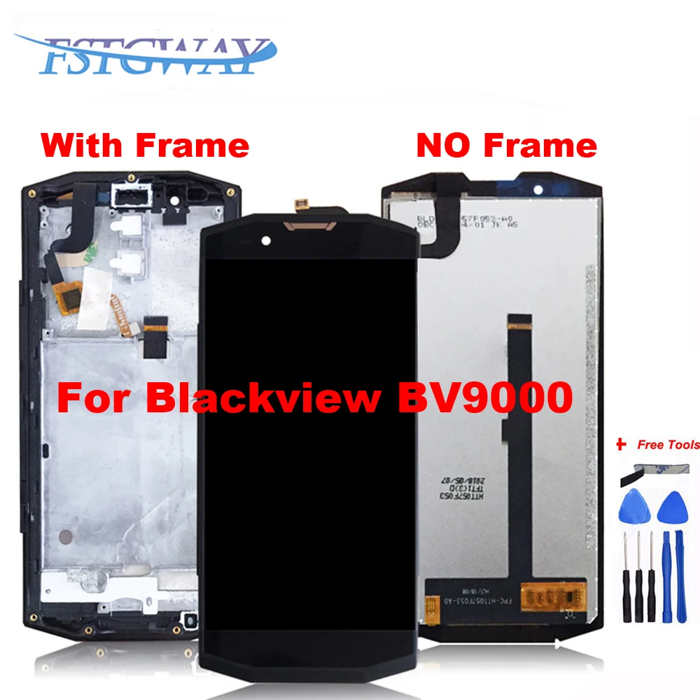 Для Blackview BV9000 ЖК дисплей + сенсорный экран дигитайзер сборка с рамкой не подходит