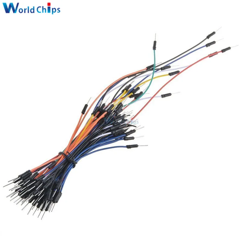 5x65 stücke Jump Draht Kabel Stecker auf Stecker Jumper Wire für arduino  Breadboard - AliExpress Elektronische Bauelemente und Systeme