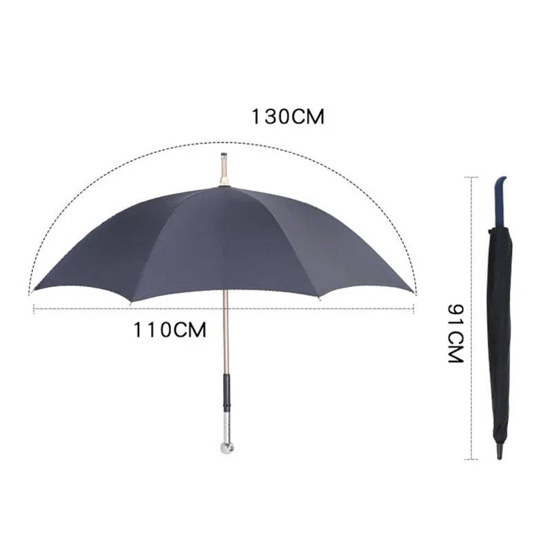 

Men Umbrella Sword Warrior Self-defense Umbrella Creative Long Handle Umbrella Male Windproof Black Umbrellas Gift Rain Gear