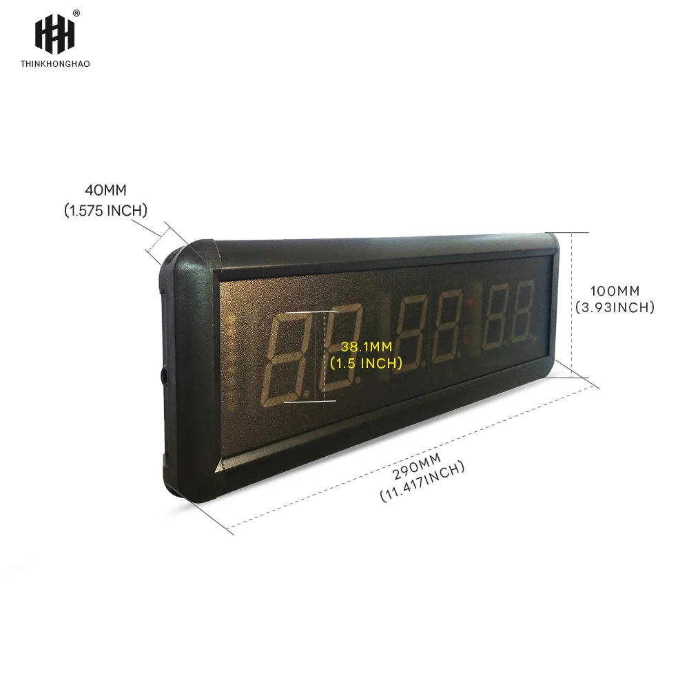  free shipping 1.5 GYM Crossfit Timer LED Interval Timer Training Time And Rest Time Alternate Count - 32761468508